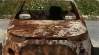 ماشین زنگ زده ببین چجور مثل اولش شد