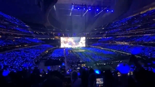 قسمتی از اجرای اهنگ فیک لاو در کنسرت PTD روز دوم