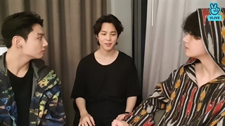bts vminkook vlive لایو تهیونگ و جیمین و جونگ کوک جدید پارت 3