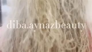 تکنیک کلاژن تراپی  مخصوص موهای آسیب دیده - سرکار خانم دیبا مدرس بین المللی