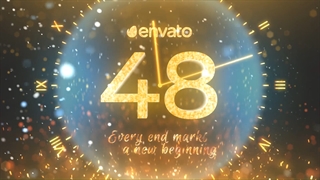 پروژه آماده افترافکت شمارش معکوس سال نو ۲۰۲۲