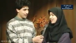 حضور مرحومه پوپک گلدره در پشت صحنه مجموعه طنز ساعت خوش