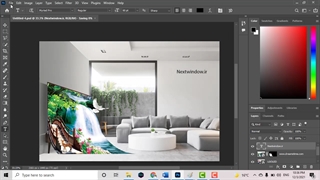 آموزش ایجاد جلوه 3D در فتوشاپ