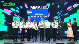 انهایپن برنده جایزه Global Rising Artist در مراسم 2021 Melon Music Awards