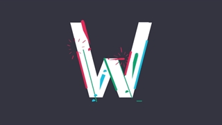 لوگو موشن حرف W - رز دیزاین