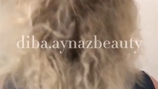 احیا و صافی مو با تکنیک تلفیقی برای موهای کشسان و آسیب دیده توسط سرکار خانم دیبا مدرس بین المللی و مادر کراتین ایران