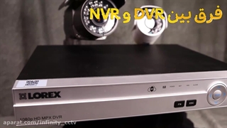 تفاوت دستگاه ضبط DVR و NVR