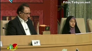 شعرخوانی دختر خردسال در مدح حجاب اسلامی