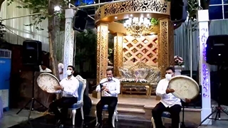 اجرای دفنوازی در مجلس عروسی