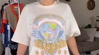 تیشرت لانگ دخترانه