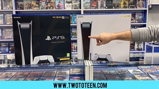 مقایسه PS5 دیجیتال و با درایو - توتوتین - فروشگاه کنسول بازی