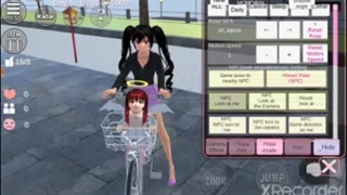 اموزش بچه رو تو سبد دوچرخه گذاشتن