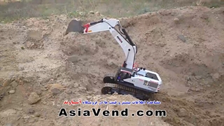 بیل مکانیکی کنترلی - گود برداری حرفه ای و بازی