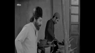 تهران کهنه زمان قاجار - بخشی از هزاردستان - دگرگون شده به سیاه و سفید