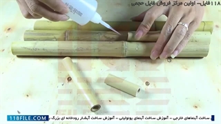 ساخت آبنما چراغ دار