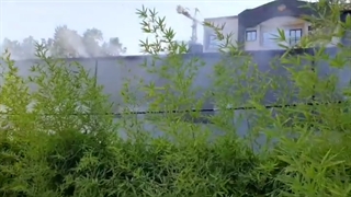 سیستم مه پاش در باغ گالری باروک