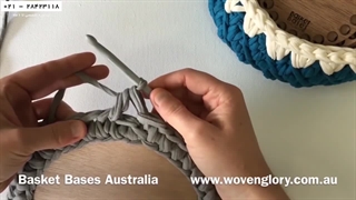 آموزش بافت سبد گرد