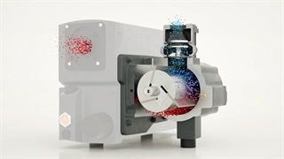 نحوه کار پمپ وکیوم پره ای دوار یا روتاری وین به چه صورت است؟