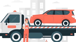 هشدار حمل با جرثقیل و بکسل شدن در ردیاب خودرو