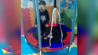 ترامپولین کودک با حفاظ