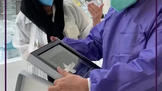 قدر دانی از زحمات پزشک فوق تخصصی بیهوشی و سوپرایز خانم دکتر آذرفر