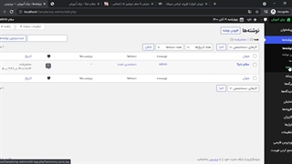 بخش نوشتهها در وردپرس فارسی