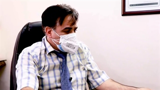 معاینه‌ی بیمار، پس از عمل جراحی