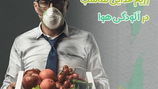 رژیم غذایی مناسب در آلودگی هوا