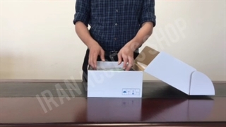 آنباکسینگ دستگاه حضور و غیاب MB2000 | ایران اکسس