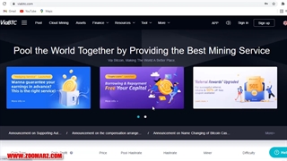 آموزش تصویری اتصال به استخر ViaBTC