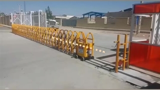 راهبند آکاردئونی برقی آپامه صنعت ایمان محمدحسنی