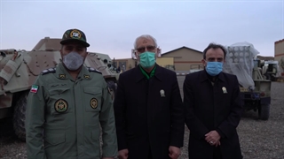 توزیع غذای متبرک حضرت در پایگاه های هنگ مرزی شرق کشور توسط خدام