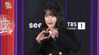 آیو در فرش قرمز مراسم گلدن دیسک ۲۰۲۲