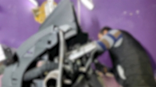 صداگیری داشبورد دنا در مرکز صداگیری کاراک
