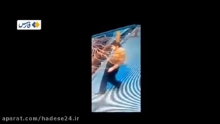 اولین فیلم از عامل سنگ پرانی در اتوبان نواب تهران