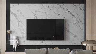 3 ایده جذاب طراحی تی وی وال با آجر آنلاین