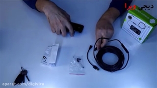 نرم افزار و آموزش دوربین شلنگی اندوسکوپی 10 متری - دوربین لوله ای -  دیجی ویرا