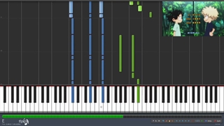 اوپنینگ my hero academia با‌پیانو(day)