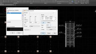 ترسیم دیوار فاز دو (با جزئیات) در اتوکد