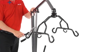 انتقال بیمار از بالابر توانبخشی به ویلچر