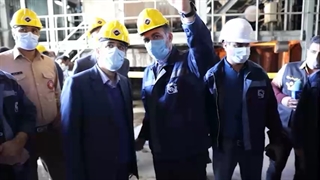 بازدید معاون وزیر صمت از شرکت سنگ آهن مرکزی