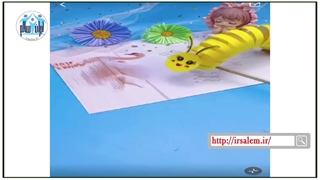 آموزش ساخت کرم کاغذی به کودکان