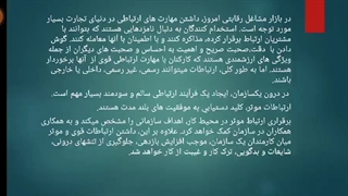 مهارت های برقراری ارتباط موثر در محیط کار