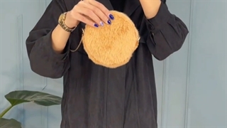 کیف خزدار مجلسی