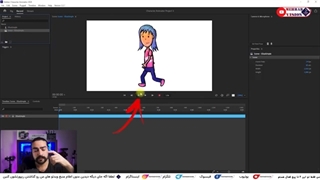 |Adobe Character Animator|آموزش راه رفتن کاراکتر| ادوبی کرکتر انیمیتور