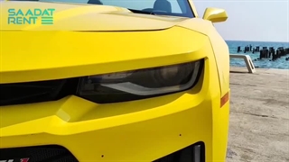 اجاره خودرو در کیش - اجاره کامارو زردرنگ لاکچری با قیمت باورنکردنی