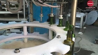 دستگاه پرکن شیشه 4 نازل توان صنعت | 09152000050