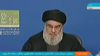 فیلم/ دبیر کل حزب الله لبنان: آمریکا تصمیم گرفته که داعش به صحنه بازگردد