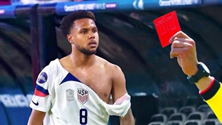 کارت قرمزهای دیوانه کننده در فوتبال