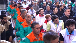 اعزام خادمین آستان قدس رضوی برای خدمت_رسانی به زائران اربعین حسینی 1402